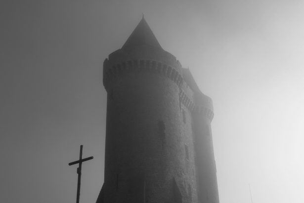 St Servan tour Solidor brouillard